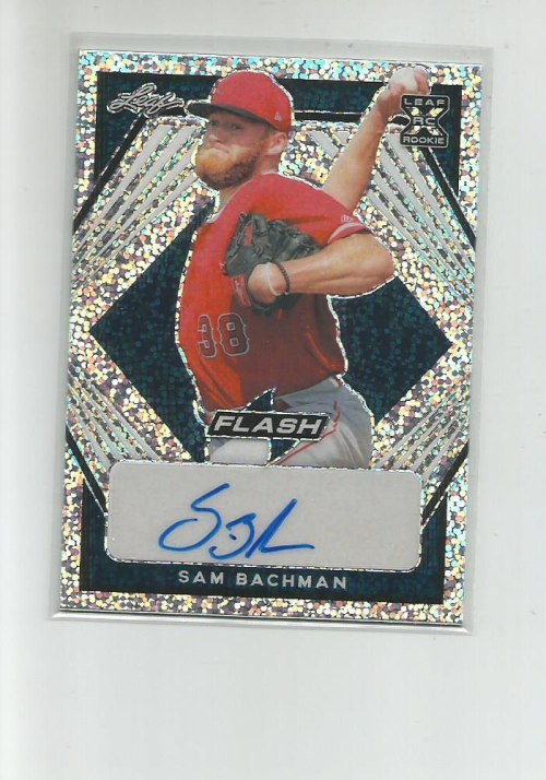 2021 Leaf Flash Navy #BASB3 Sam Bachman