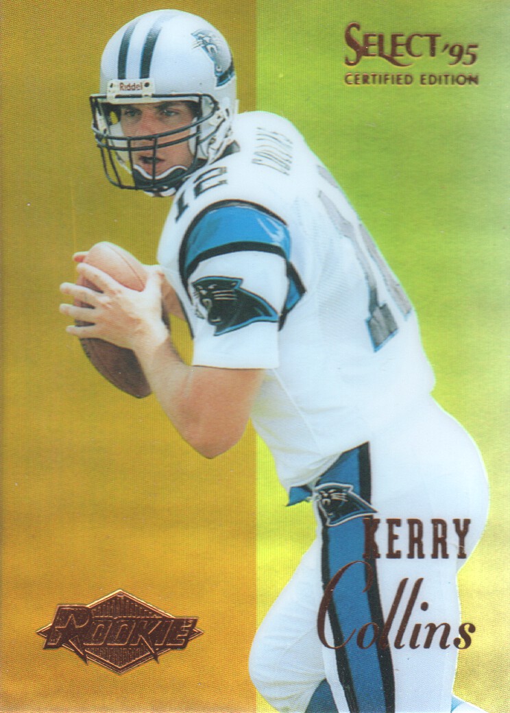 1995 Select Certified Mirror Gold #134 Kerry Collins