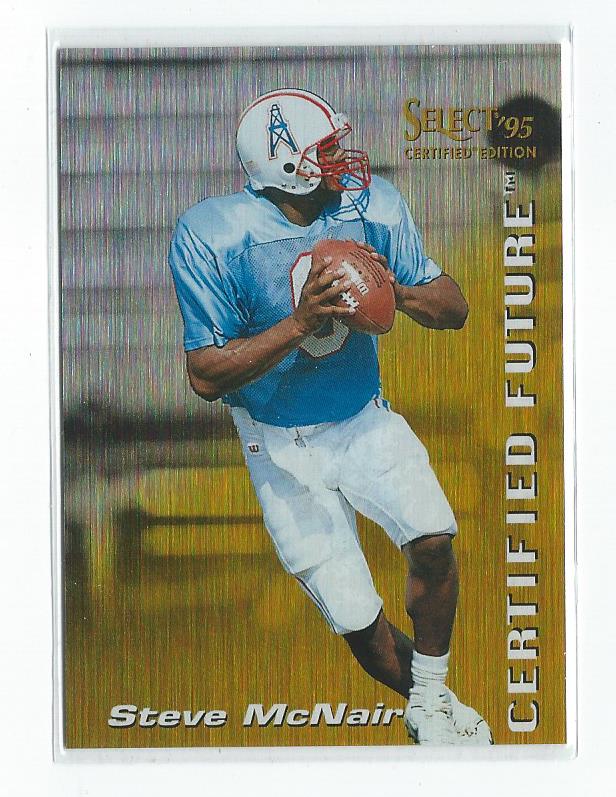 1995 Select Certified Future #2 Steve McNair