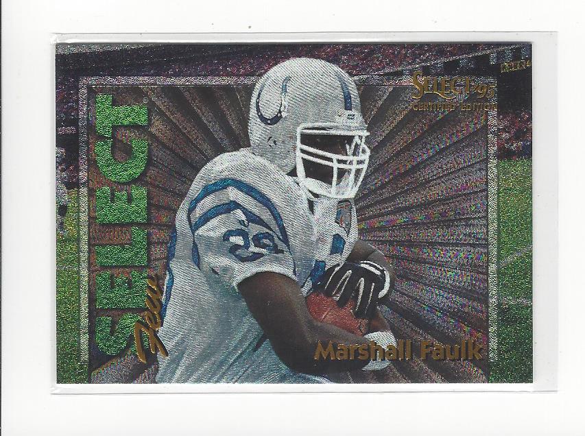 1995 Select Certified Select Few #3 Marshall Faulk
