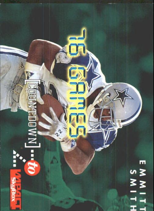 1995 SkyBox Impact Countdown #C6 Emmitt Smith