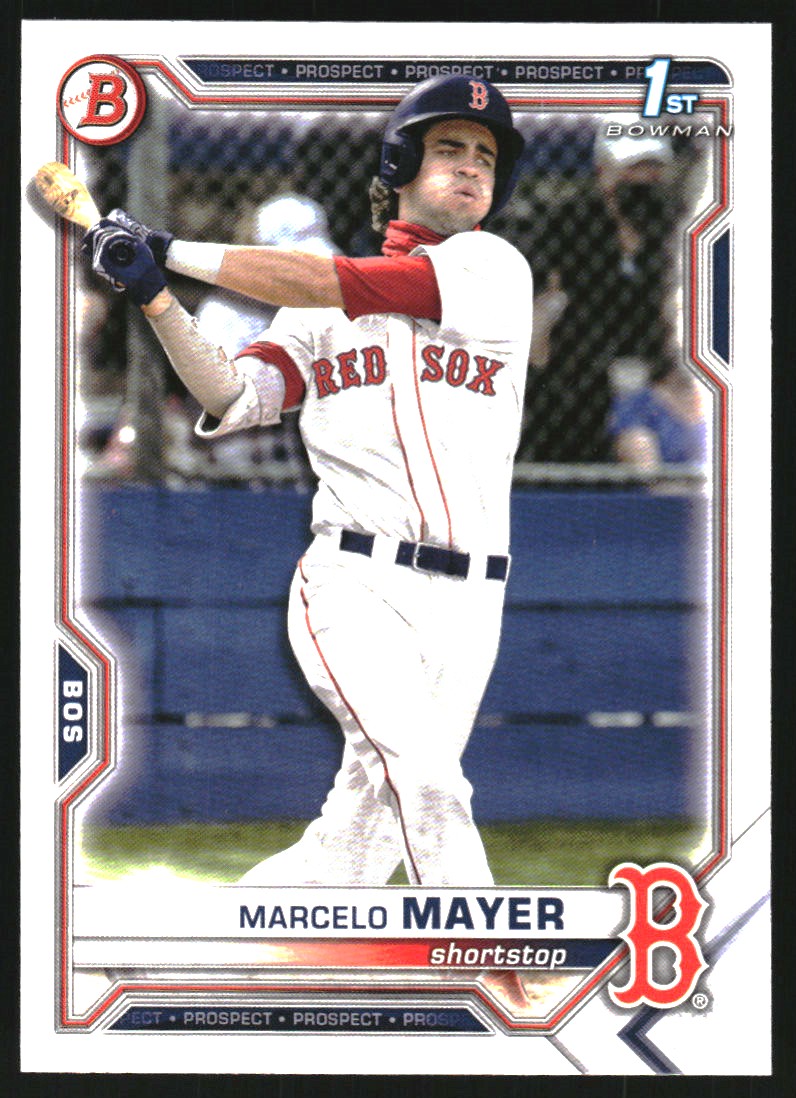 2021 Bowman Draft 1st Edition #BD174 Marcelo Mayer