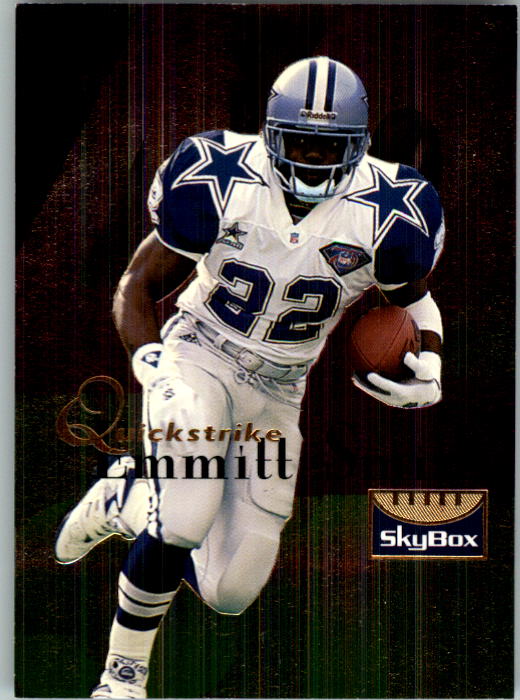 1995 SkyBox Premium Quickstrike #Q8 Emmitt Smith