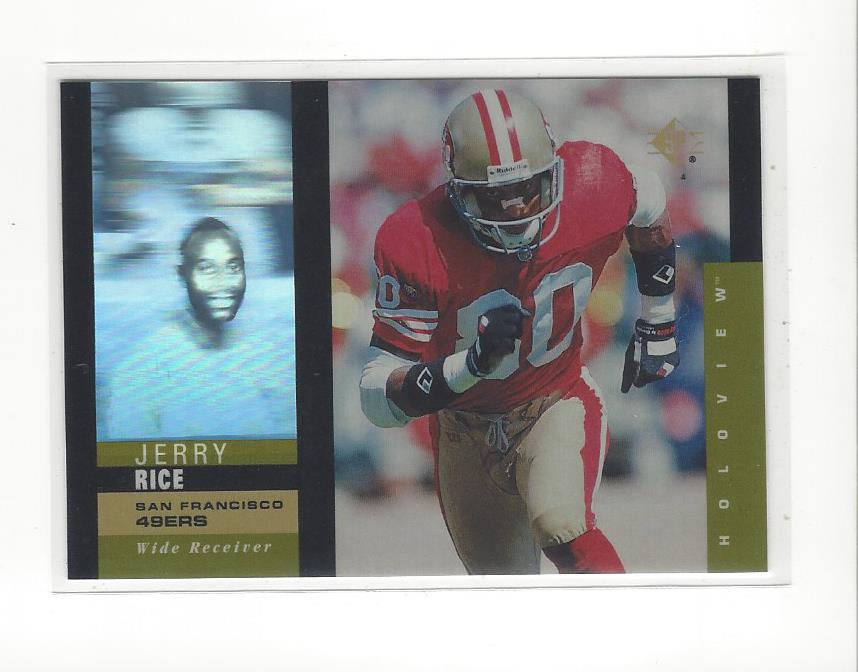 1995 SP Holoviews #26 Jerry Rice