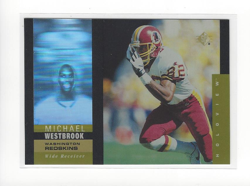 1995 SP Holoviews #34 Michael Westbrook