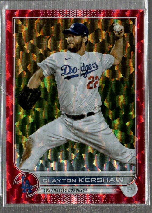 2022 Topps Red Foilboard #41 Clayton Kershaw /199 | eBay
