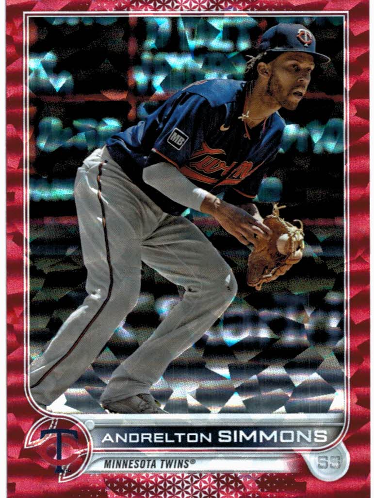  2022 Topps #306 Andrelton Simmons Minnesota Twins