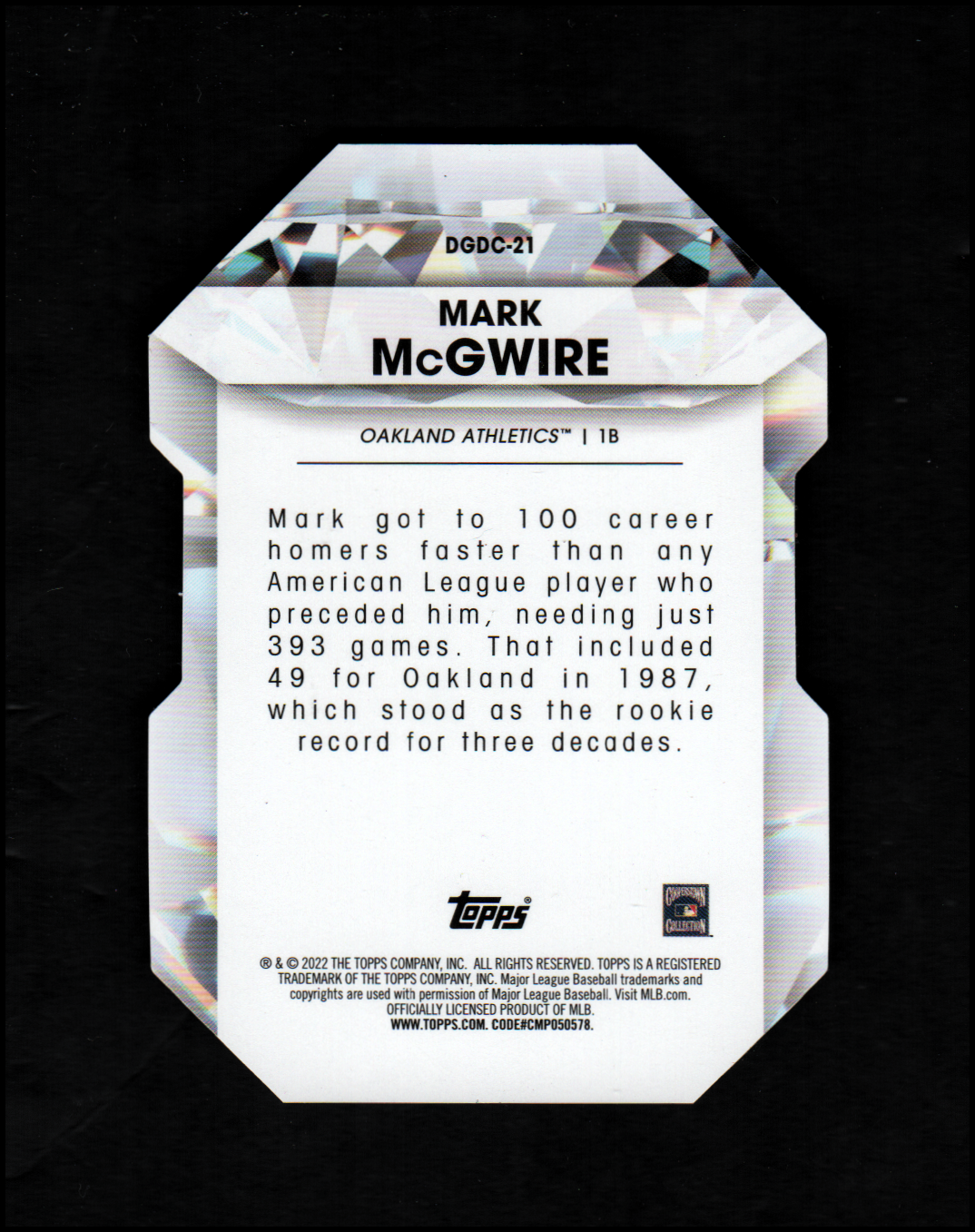 2022 Topps Diamond Greats Die Cuts YOU PICK - Picture 27 of 31