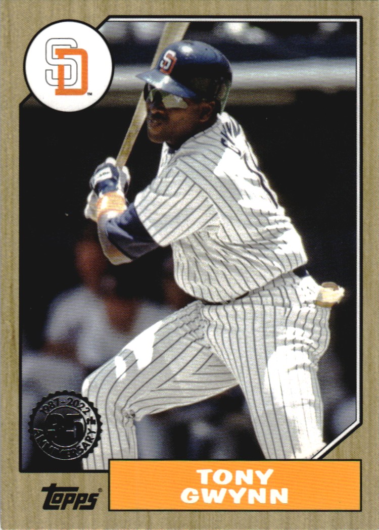 2022 Topps '87 Topps #T8757 Tony Gwynn on Fanatics Collect