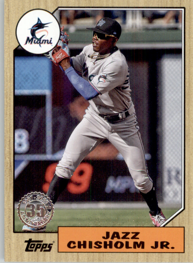  2022 Topps #6 Jazz Chisholm Jr. NM-MT Marlins