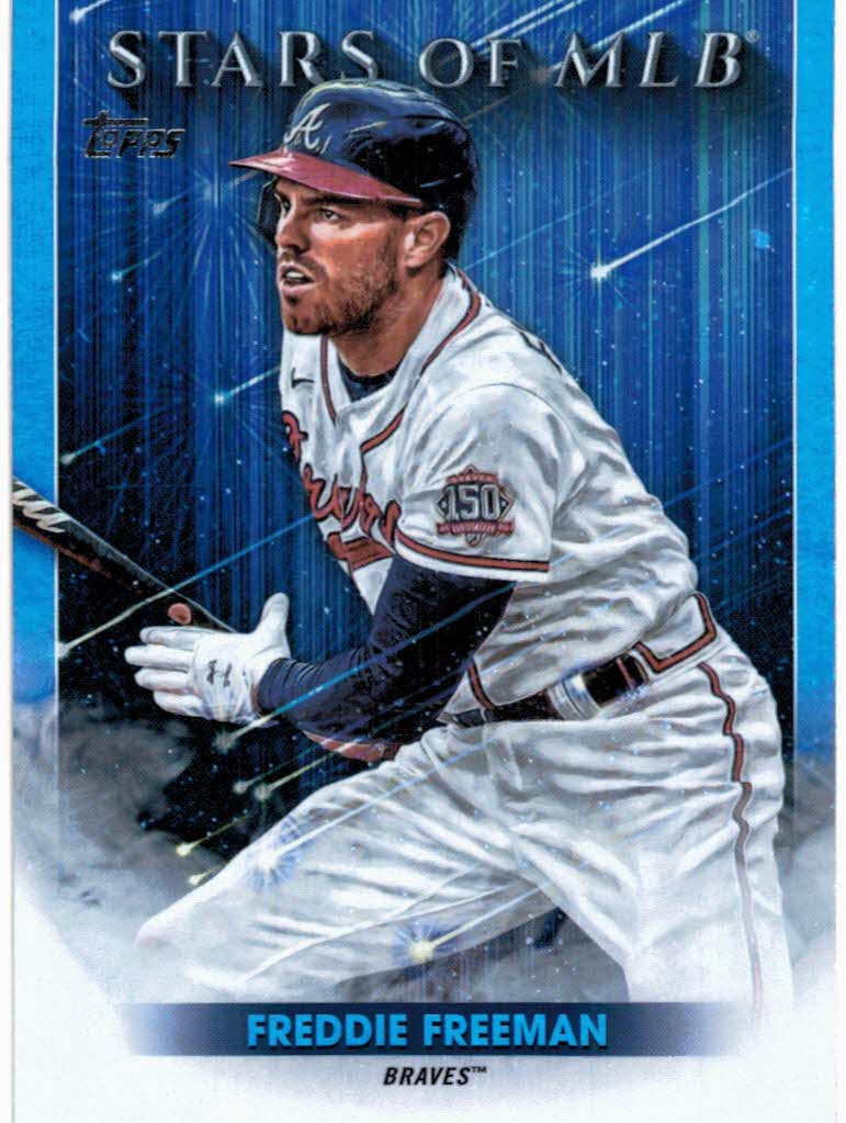 2022 Topps Now #404 Freddie Freeman Baseball Card Dodgers - Receives 2021  Atlanta Braves World Series Ring