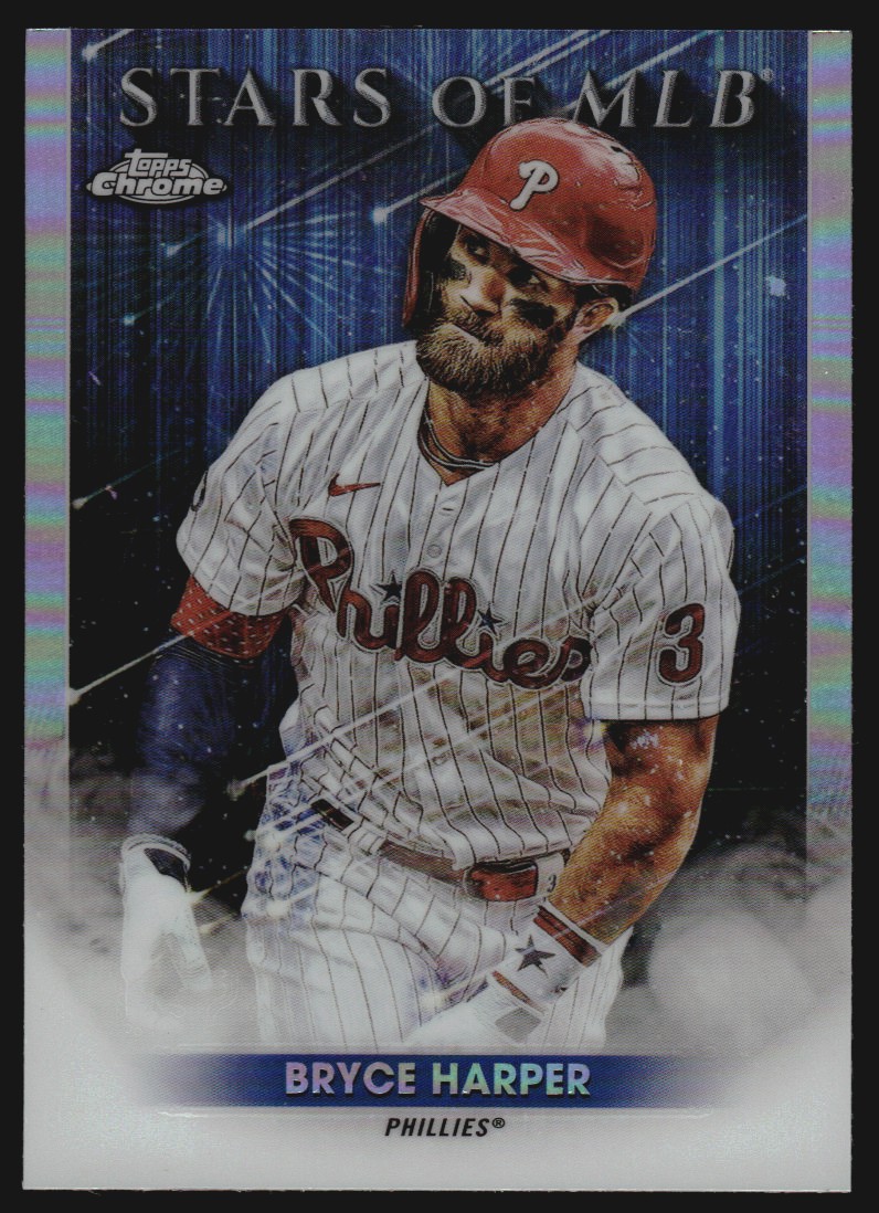 2022 Topps Stars of MLB Chrome #SMLBC15 Bryce Harper