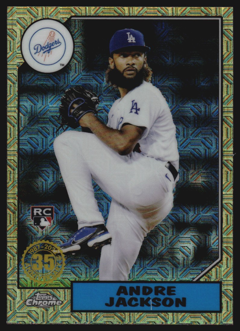 2022 Topps '87 Topps Silver Pack Chrome #T87C14 Andre Jackson