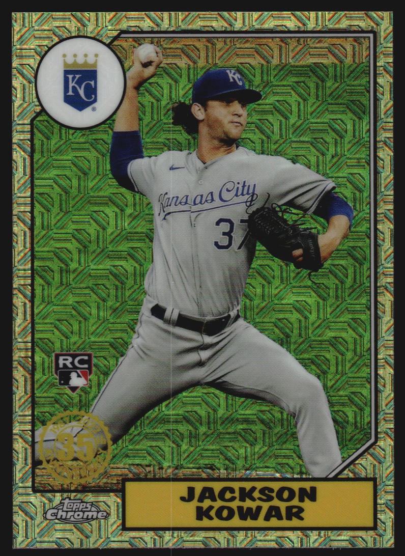 2022 Topps '87 Topps Silver Pack Chrome #T87C96 Jackson Kowar