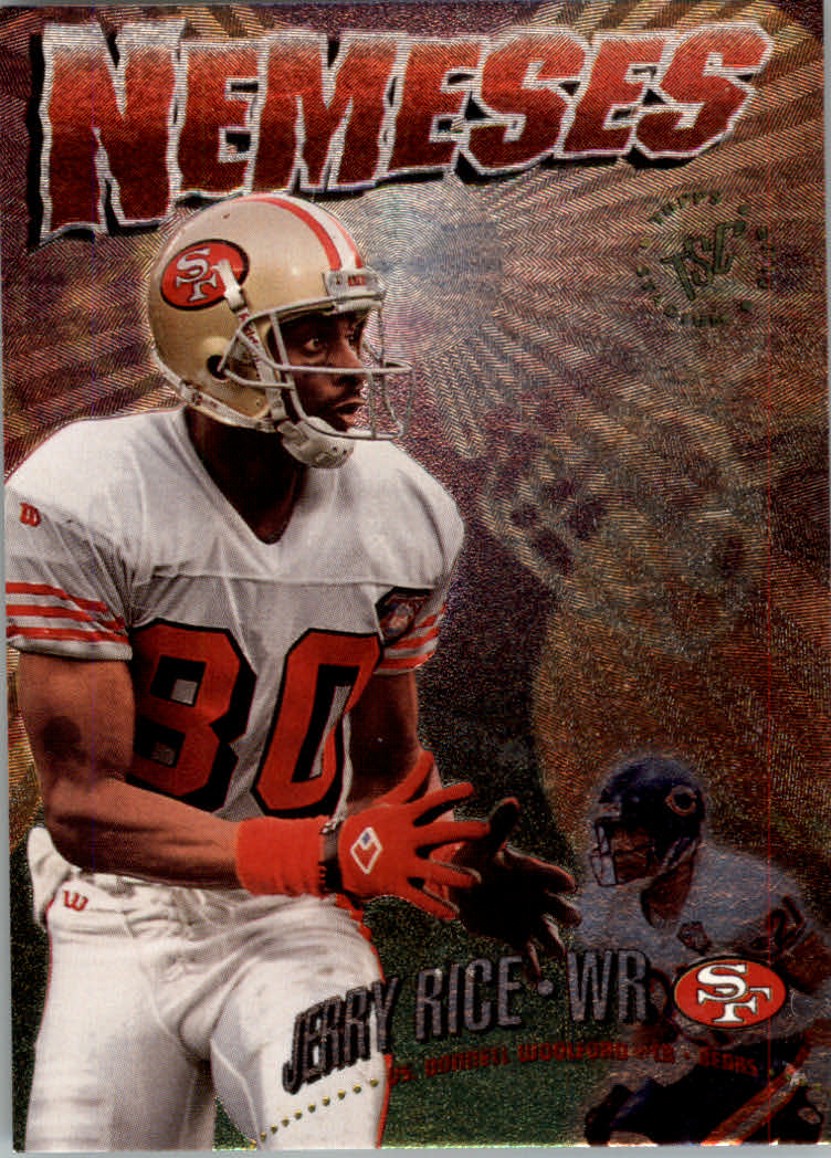 1995 Stadium Club Football "Nemeses" Insert Cards - Bild 5 von 9