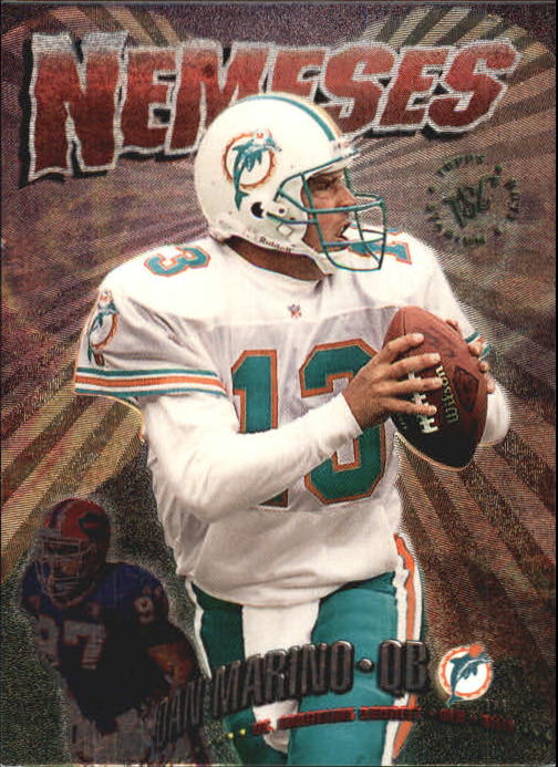 1995 Stadium Club Nemeses #N12 Dan Marino/Cornelius Bennett