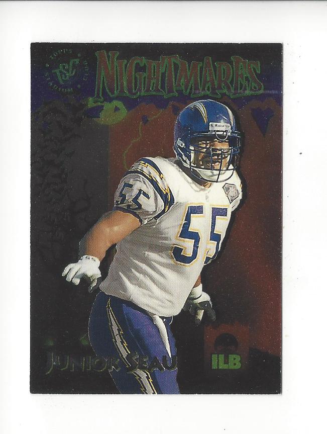 1995 Stadium Club Football Nightmares Insert Singles - You Choose - Bild 2 von 9