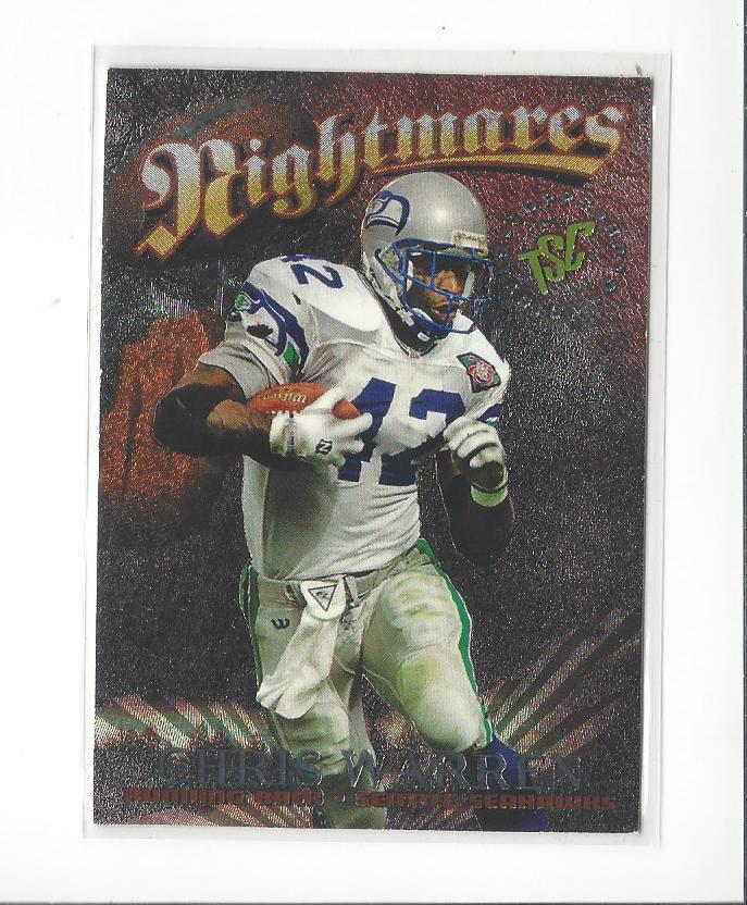 1995 Stadium Club Football Nightmares Insert Singles - You Choose - Bild 3 von 9