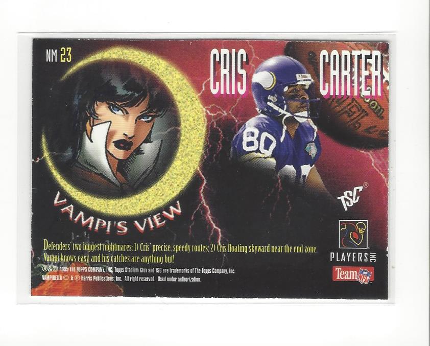 1995 Stadium Club Football Nightmares Insert Singles - You Choose - Bild 7 von 9