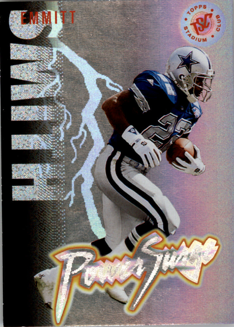 1995 Stadium Club Football "Power Surge" Insert Cards - Bild 5 von 10