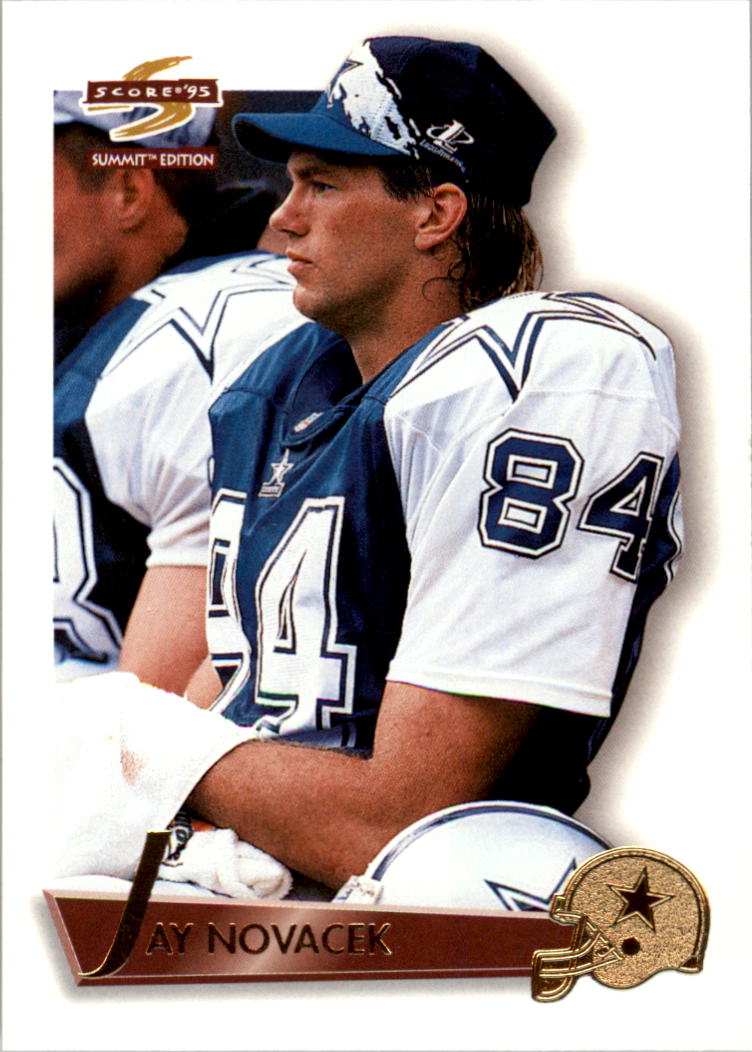 1995 Summit #72 Jay Novacek - NM-MT