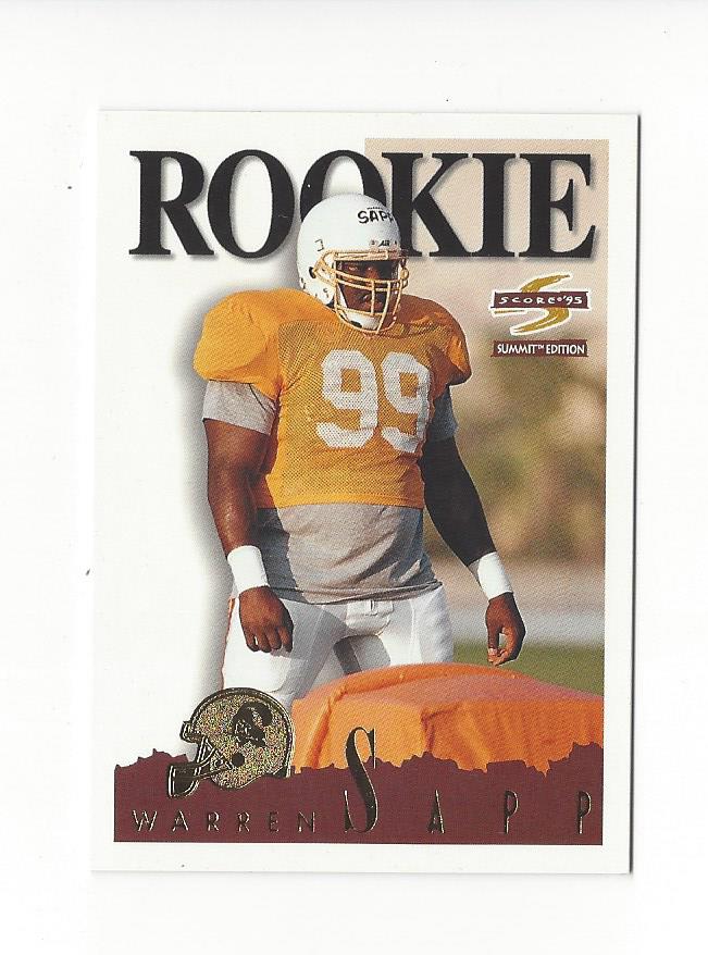 1995 Summit #169 Warren Sapp RC
