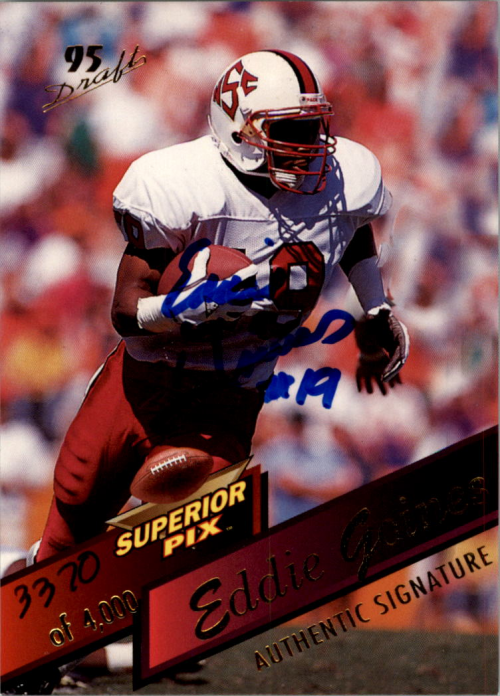 1995 Superior Pix Autographs #46 Eddie Goines/4000