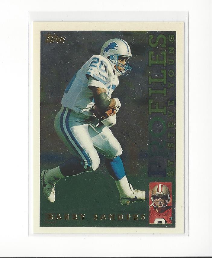 1995 Topps Profiles #10 Barry Sanders