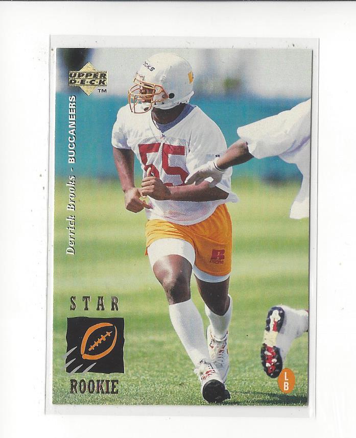 1995 Upper Deck #21 Derrick Brooks RC