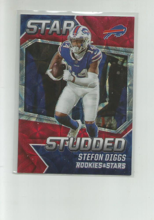 2021 Rookies and Stars Star Studded Red Circles #8 Stefon Diggs