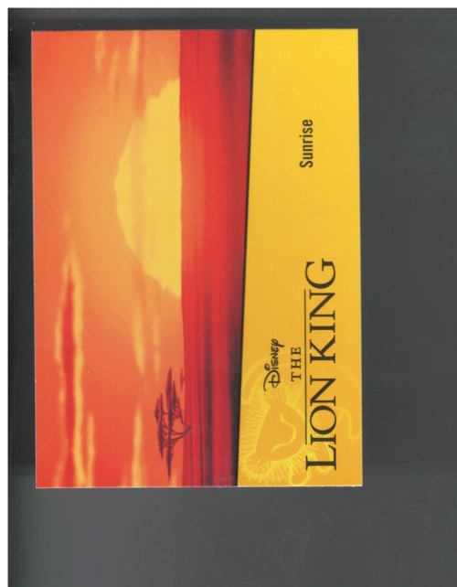 B2694- 2020 The Lion King Card #s 1-125 +Inserts -You Pick- 15+