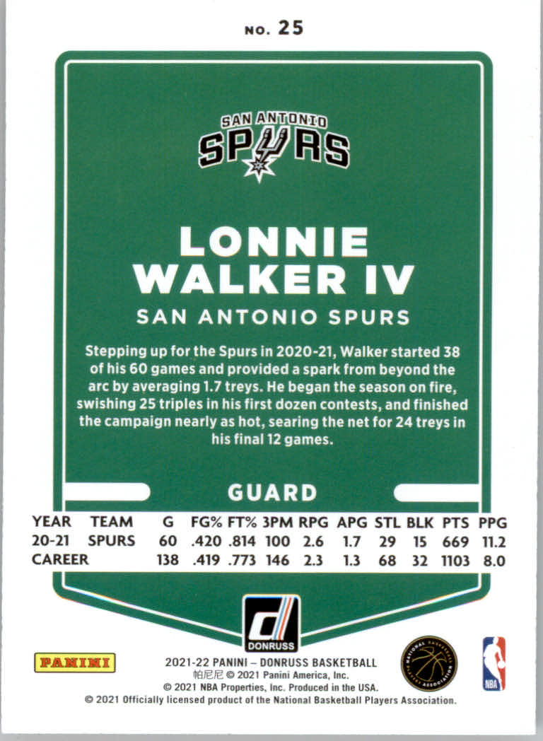 2021/2022 Donruss Basketball "Holo Orange Laser" Parallel Cards - Bild 11 von 85