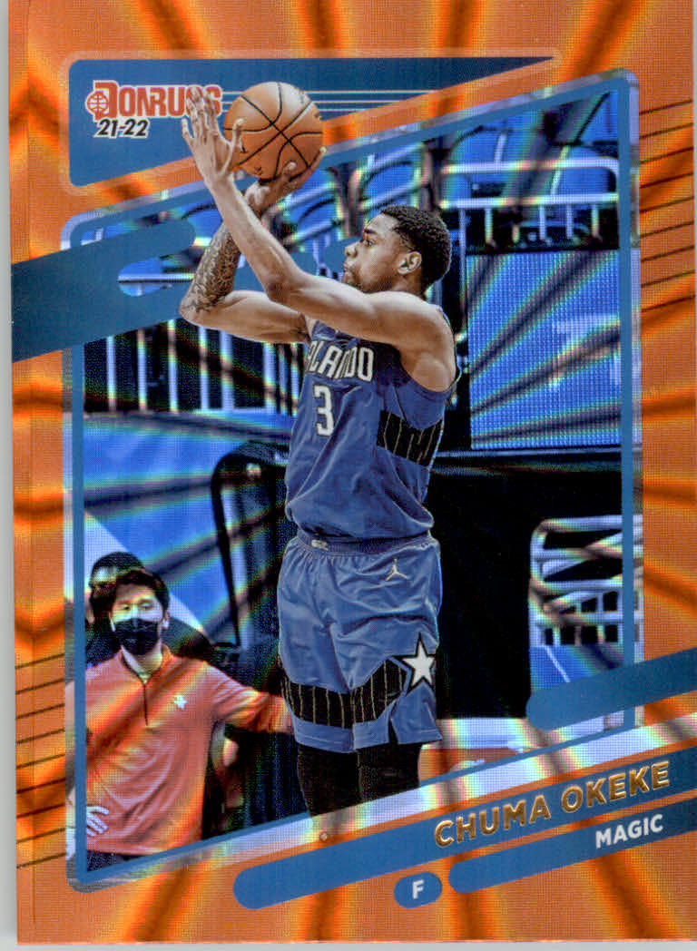 2021/2022 Donruss Basketball "Holo Orange Laser" Parallel Cards - Bild 14 von 85