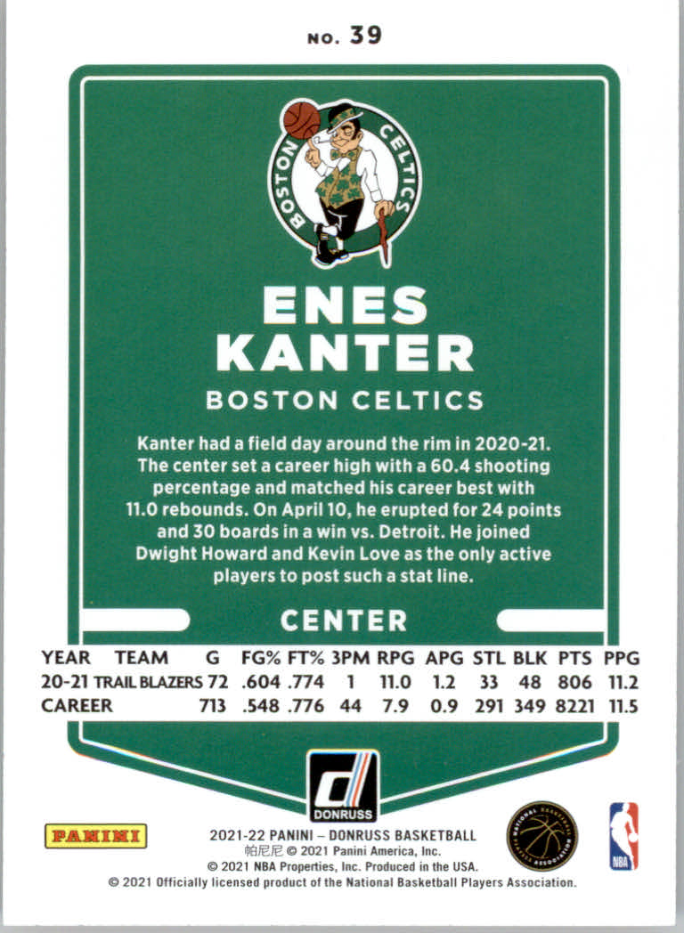 2021/2022 Donruss Basketball "Holo Orange Laser" Parallel Cards - Bild 19 von 85