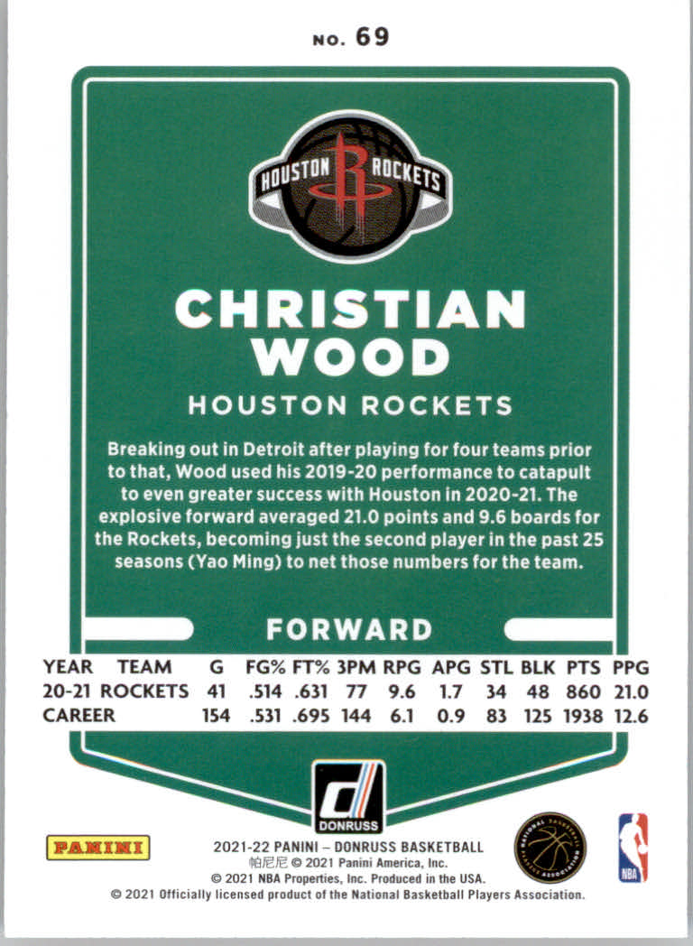 2021/2022 Donruss Basketball "Holo Orange Laser" Parallel Cards - Bild 25 von 85