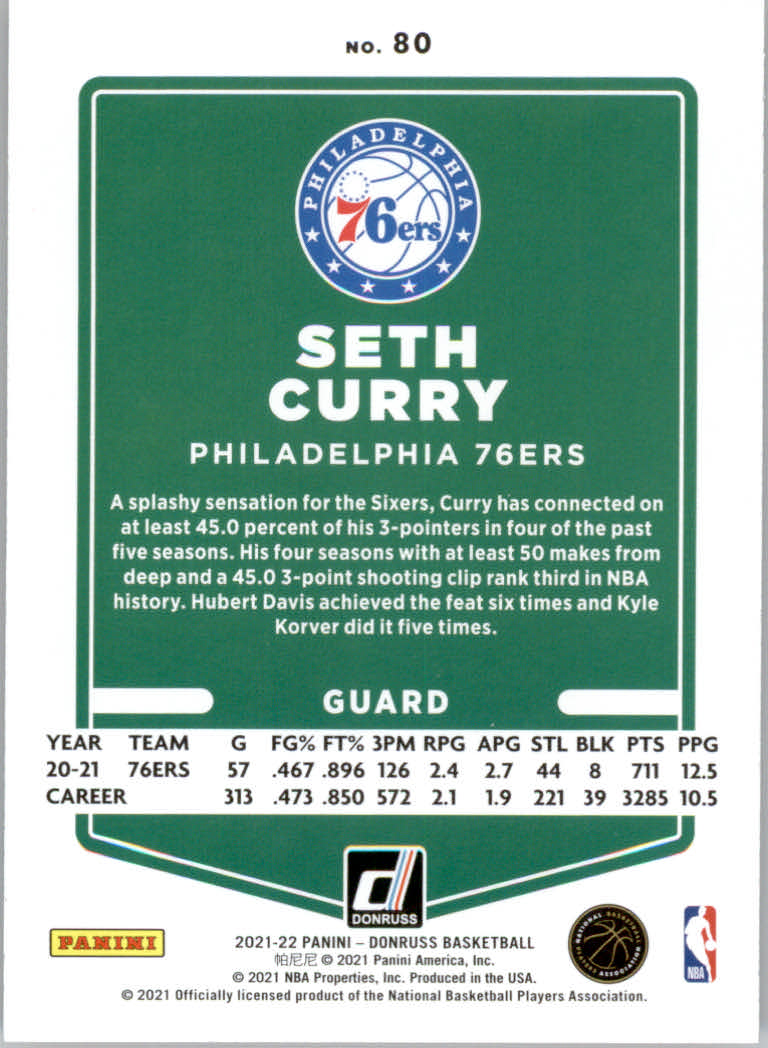 2021/2022 Donruss Basketball "Holo Orange Laser" Parallel Cards - Bild 29 von 85