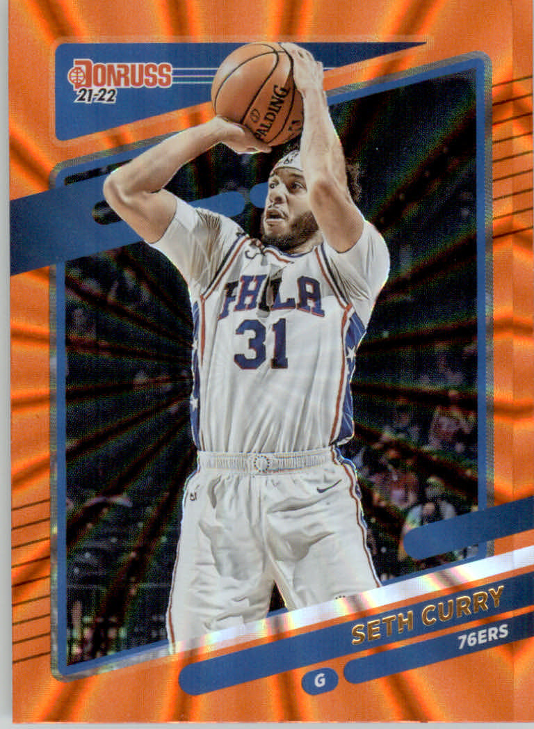 2021/2022 Donruss Basketball "Holo Orange Laser" Parallel Cards - Bild 28 von 85