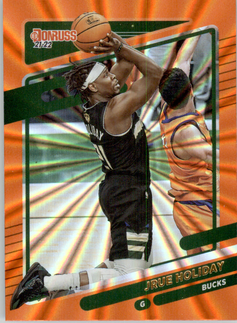2021/2022 Donruss Basketball "Holo Orange Laser" Parallel Cards - Bild 36 von 85