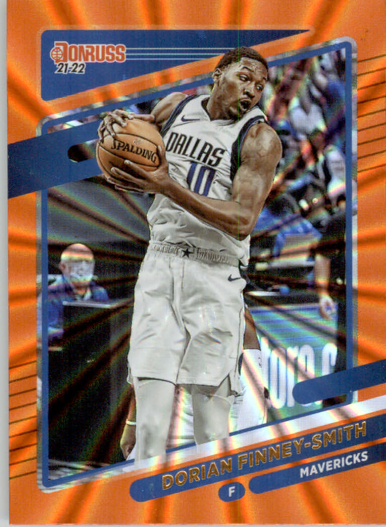2021/2022 Donruss Basketball "Holo Orange Laser" Parallel Cards - Bild 42 von 85
