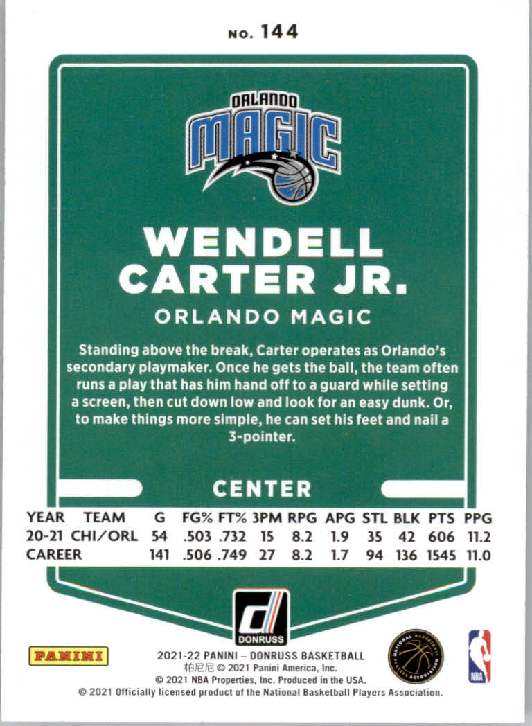 2021/2022 Donruss Basketball "Holo Orange Laser" Parallel Cards - Bild 47 von 85