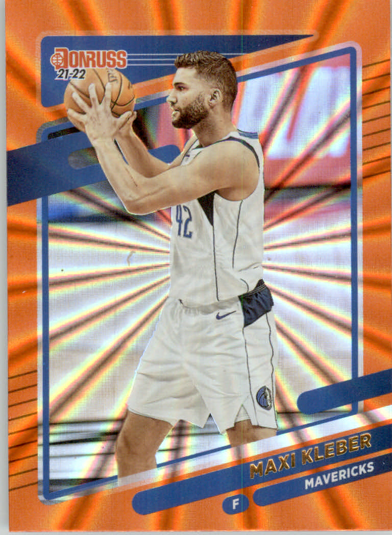 2021/2022 Donruss Basketball "Holo Orange Laser" Parallel Cards - Bild 48 von 85