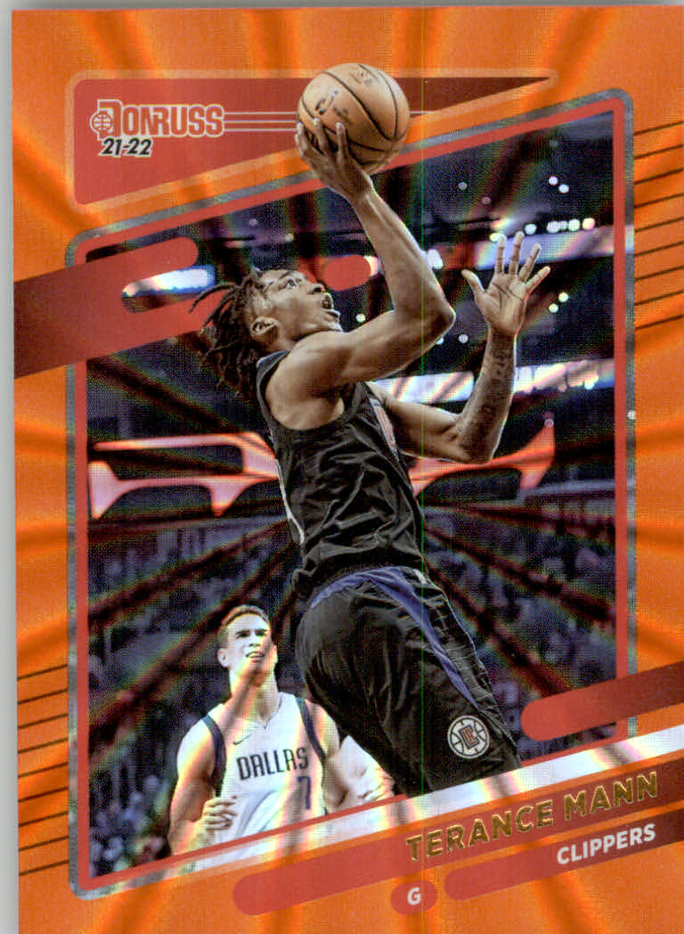 2021/2022 Donruss Basketball "Holo Orange Laser" Parallel Cards - Bild 52 von 85