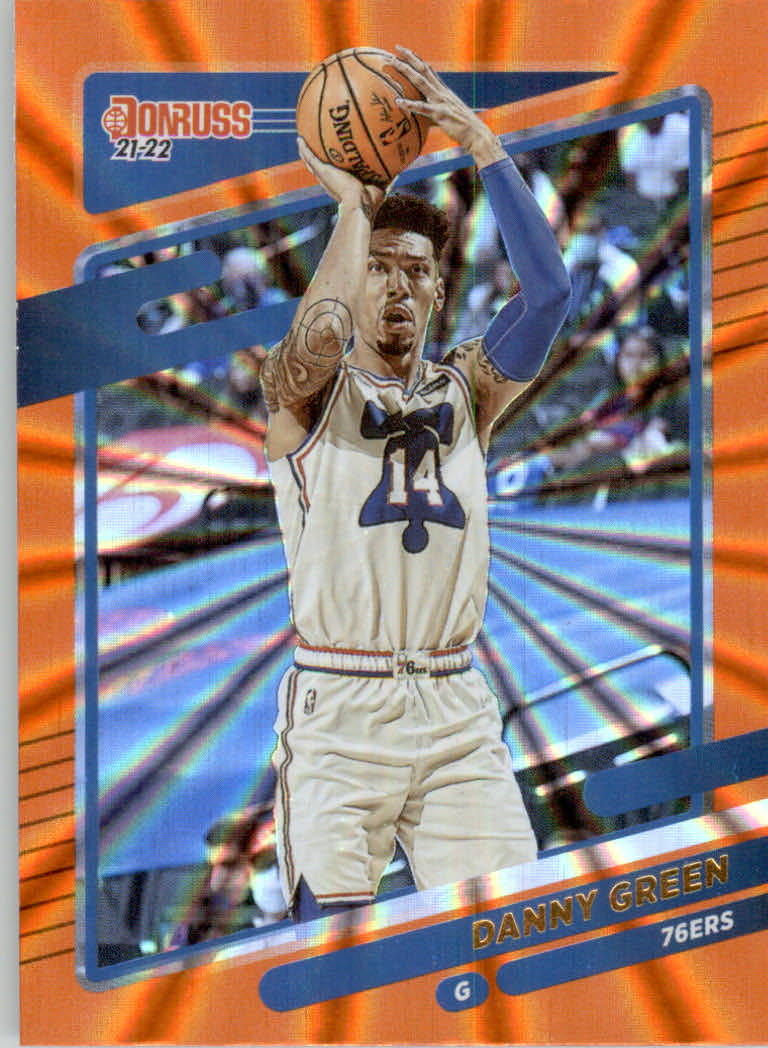 2021/2022 Donruss Basketball "Holo Orange Laser" Parallel Cards - Bild 58 von 85