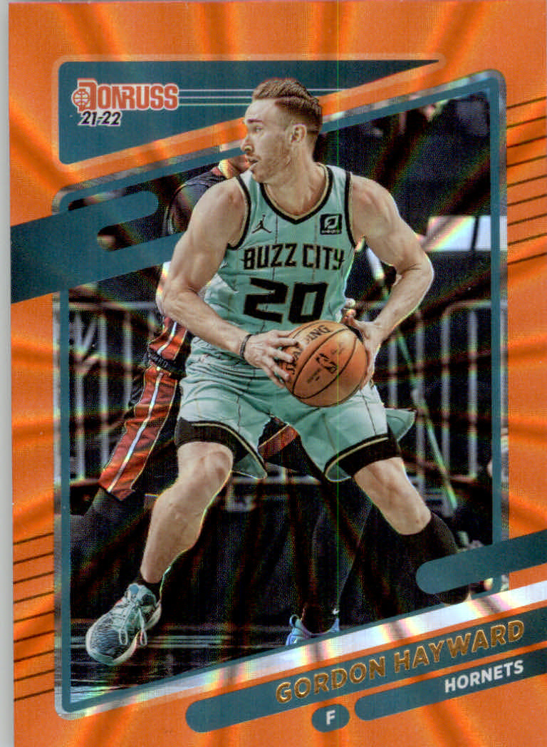 2021/2022 Donruss Basketball "Holo Orange Laser" Parallel Cards - Bild 64 von 85