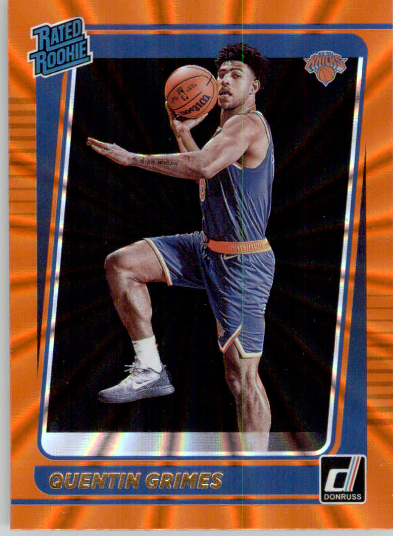 2021/2022 Donruss Basketball "Holo Orange Laser" Parallel Cards - Bild 68 von 85