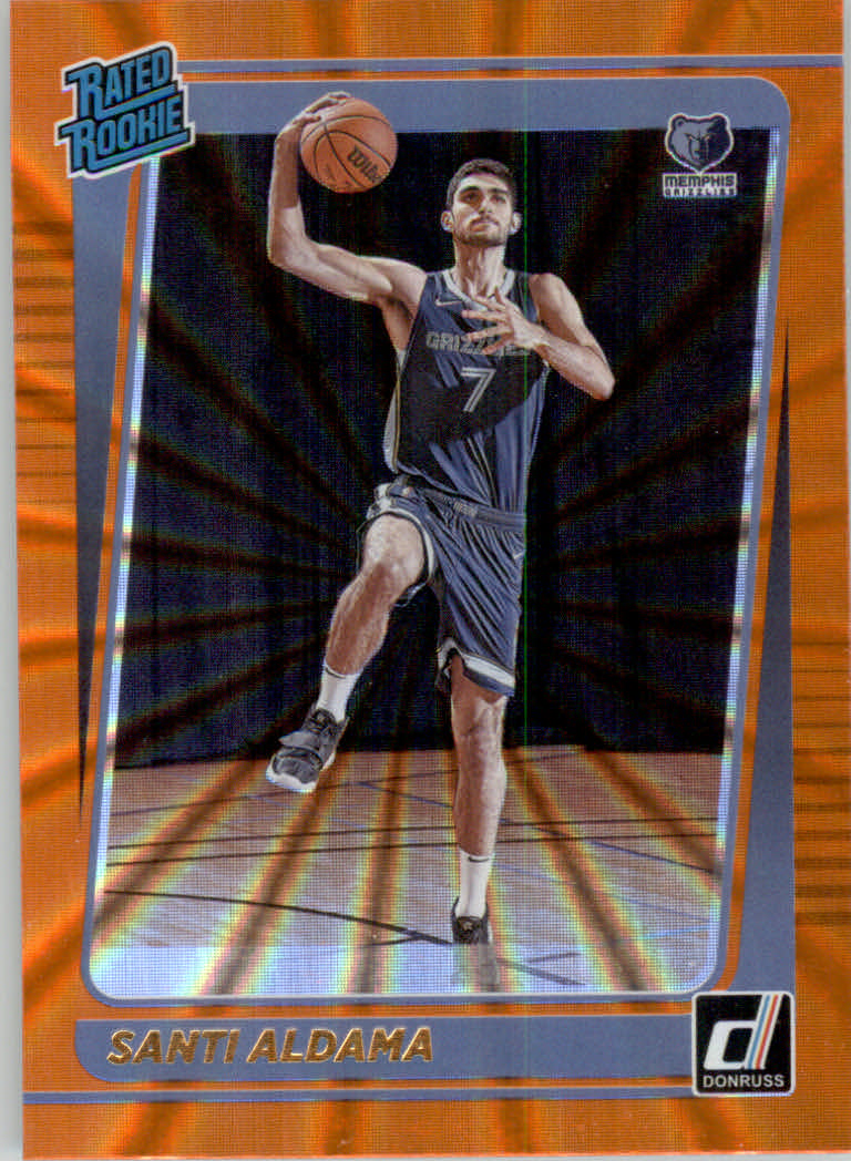 2021/2022 Donruss Basketball "Holo Orange Laser" Parallel Cards - Bild 72 von 85