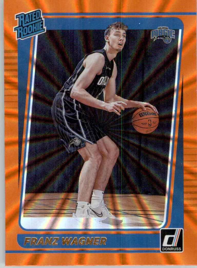 2021/2022 Donruss Basketball "Holo Orange Laser" Parallel Cards - Bild 78 von 85