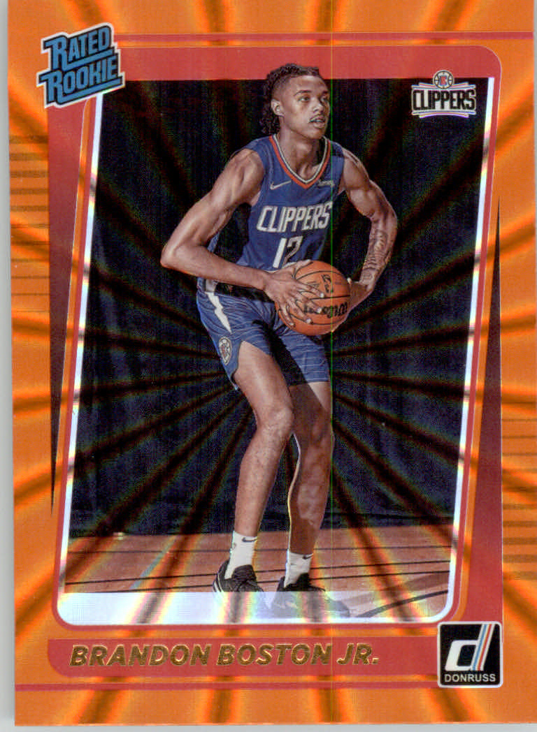 2021/2022 Donruss Basketball "Holo Orange Laser" Parallel Cards - Bild 80 von 85