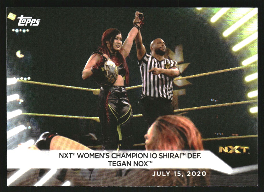 2021 Topps WWE Women's Division #88 NXT Women's Champion Io Shirai