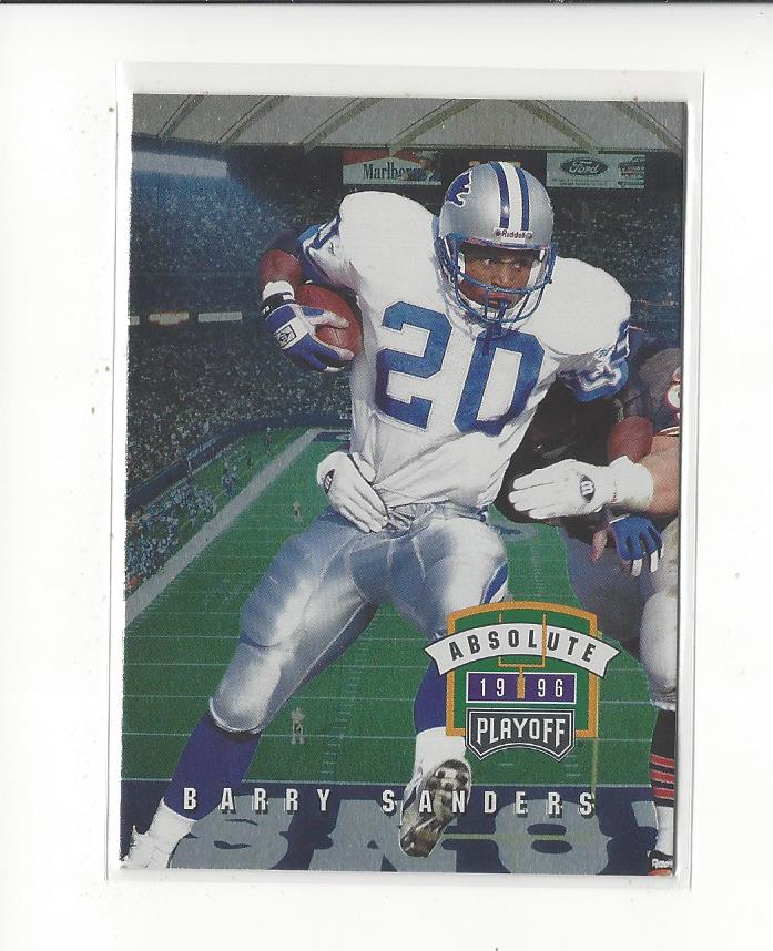 1996 Absolute #104 Barry Sanders